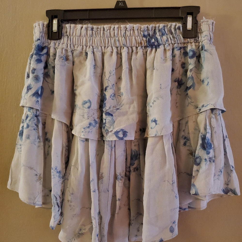LoveShackFancy Ruffle Mini Skirt
